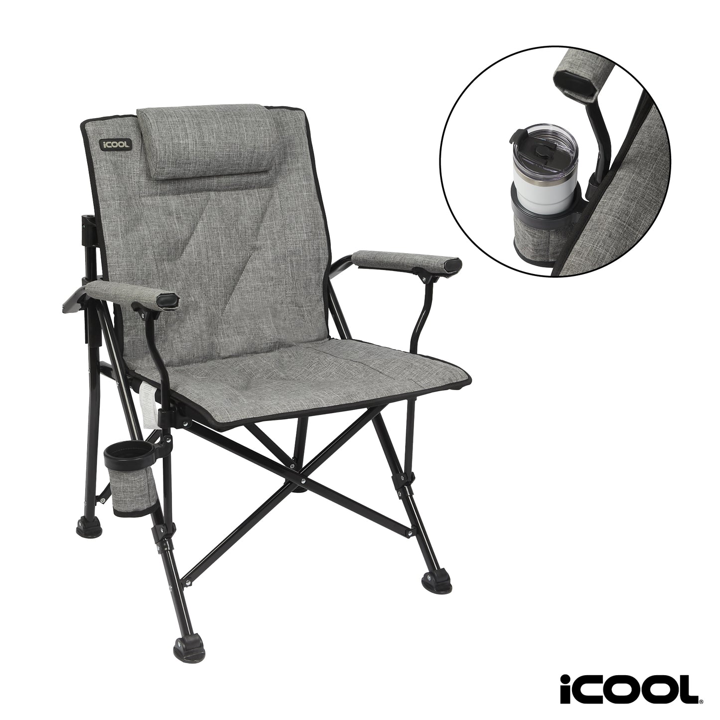 iCOOL Twin Peaks Portable Camping Chair