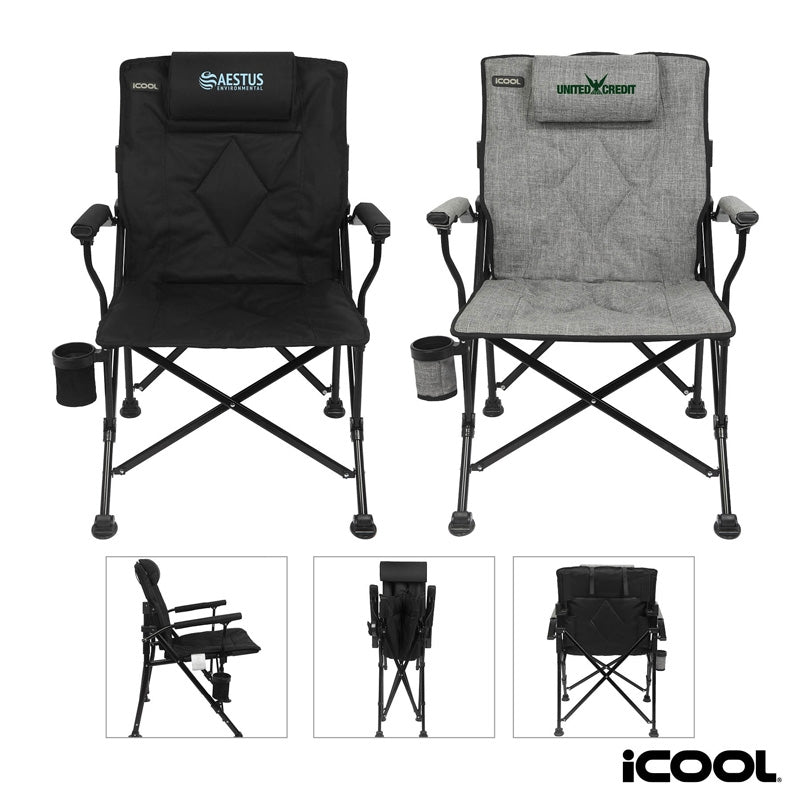 N/A iCOOL Twin Peaks Portable Camping Chair