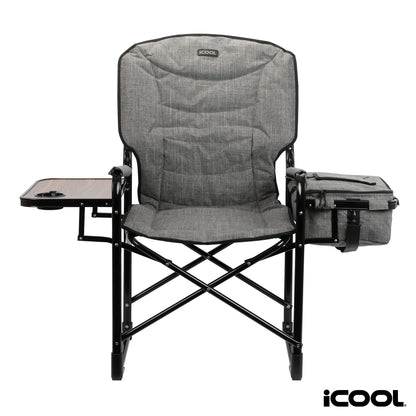iCOOL Twin Peaks Deluxe Camping Chair With 18-Can Cooler