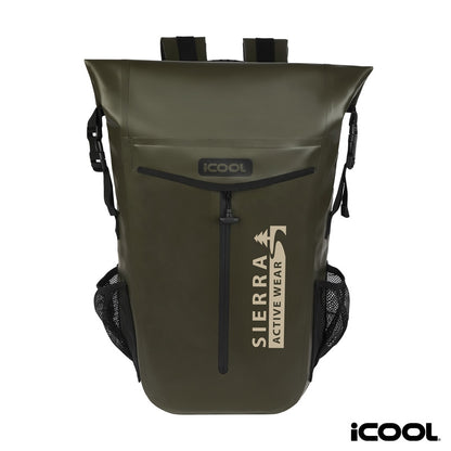 Green iCOOL® Castle Peak TPU Waterproof Backpack