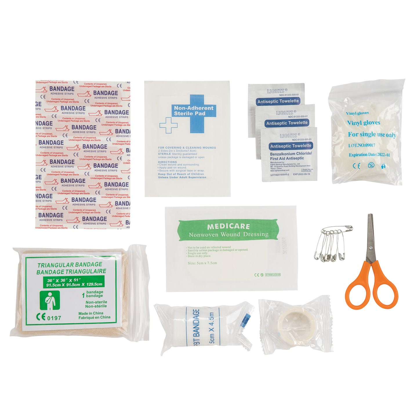 Sauver 21 Piece First Aid Kit
