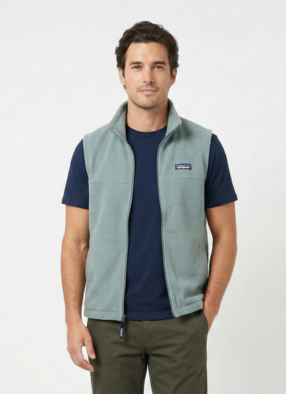Patagonia Men's Textured Fleece Vest