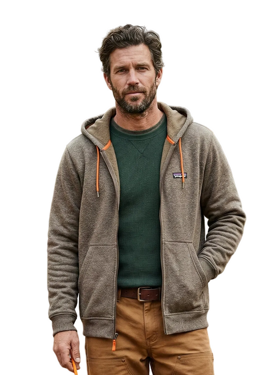 Patagonia Men's Full-Zip Work Hoody Sweatshirt