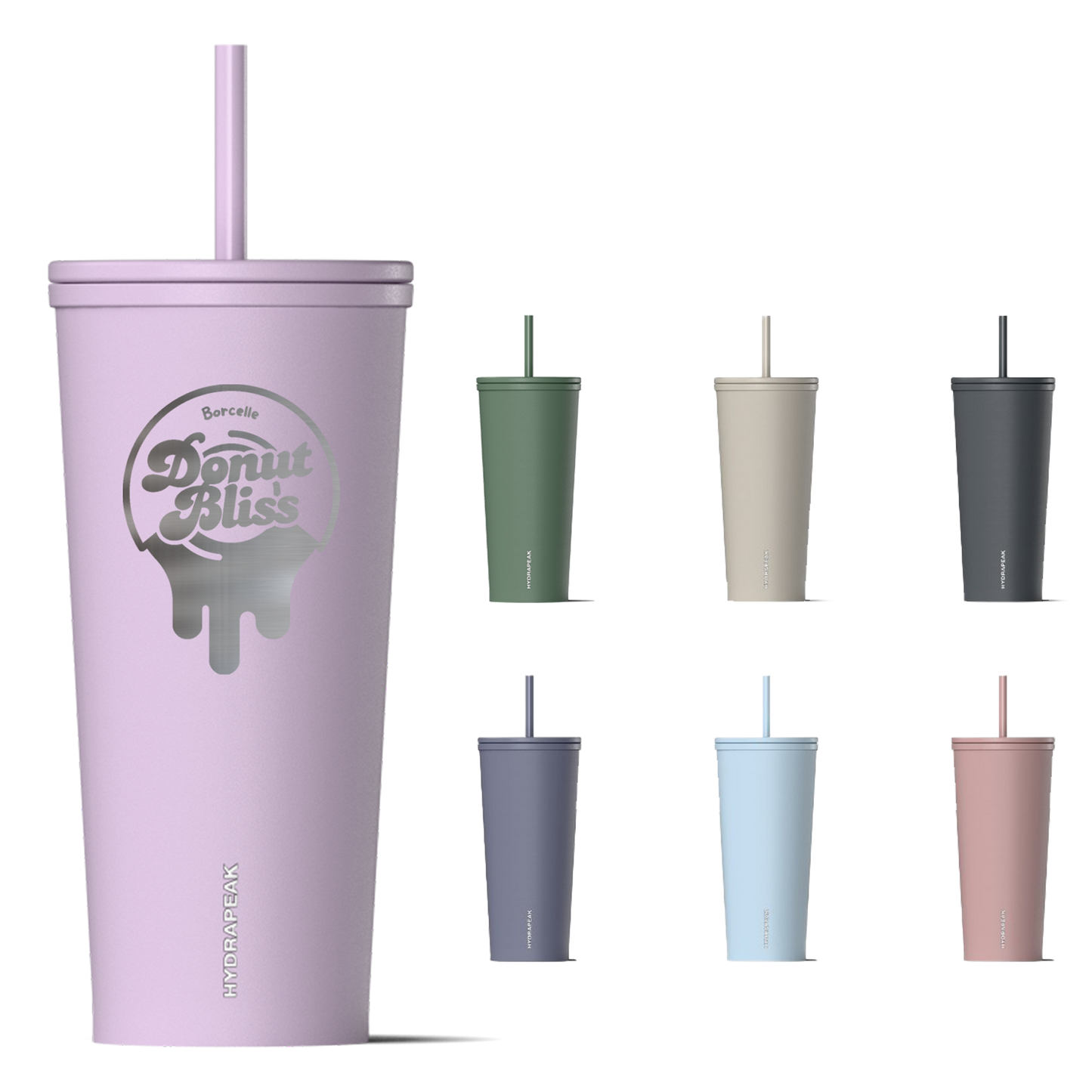 Blush 25 Oz. Hydrapeak Stainless Steel Travel Tumbler