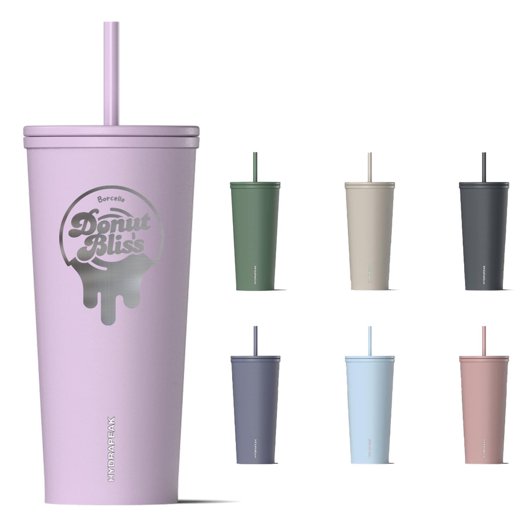 Blush 25 Oz. Hydrapeak Stainless Steel Travel Tumbler