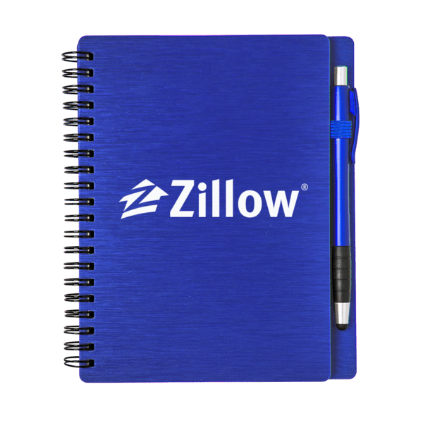 Mercury Notebook Set with Matching Stylus Pen