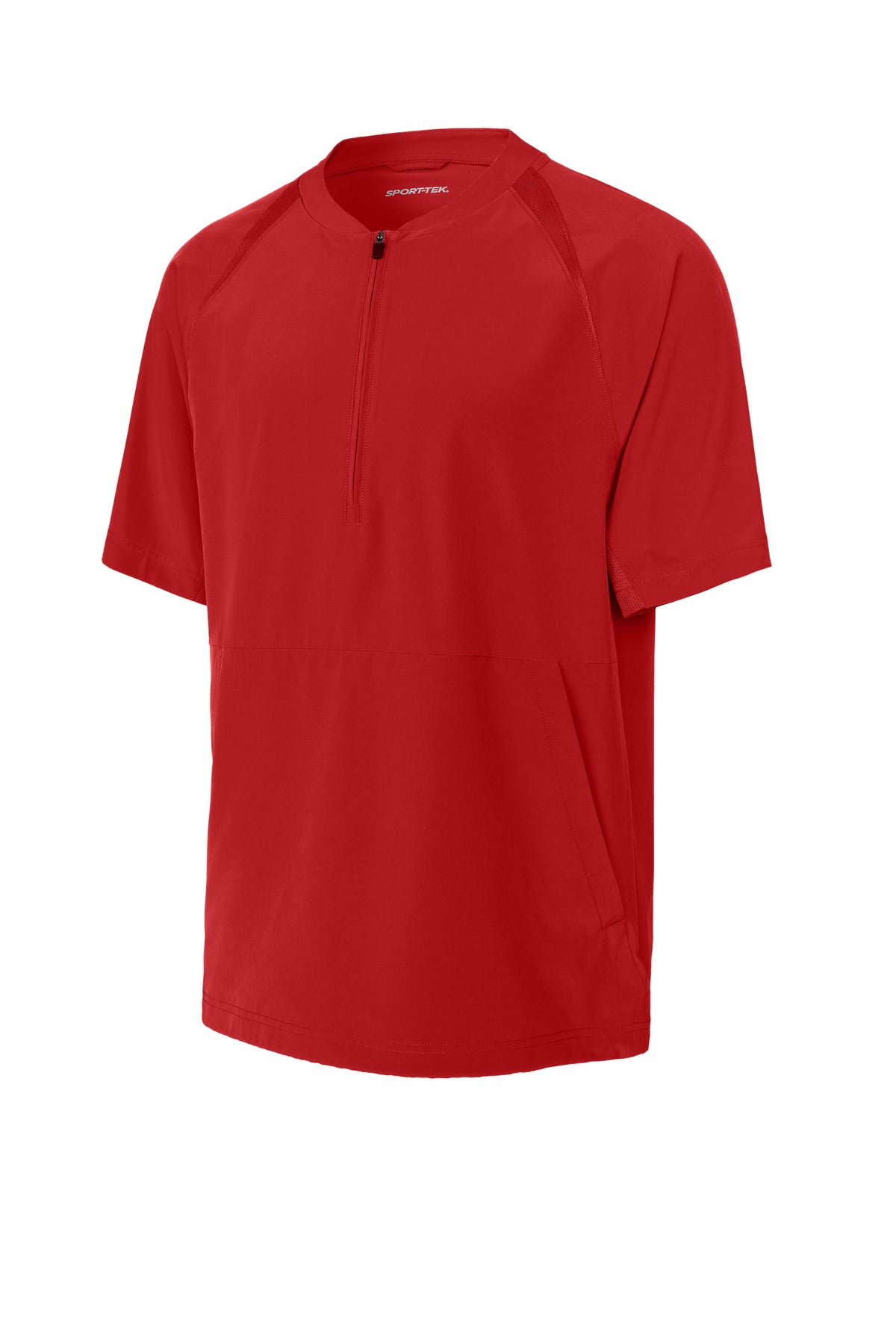 Sport-Tek Repeat 1/2-Zip Short Sleeve Jacket JST489