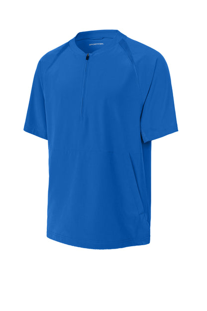 Sport-Tek Repeat 1/2-Zip Short Sleeve Jacket JST489