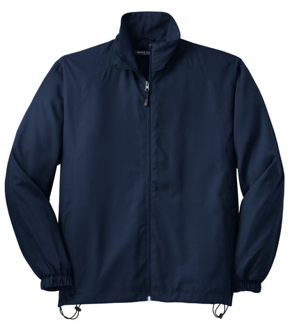 Sport-Tek Full-Zip Wind Jacket. JST70