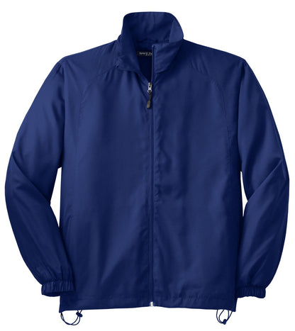 Sport-Tek Full-Zip Wind Jacket. JST70