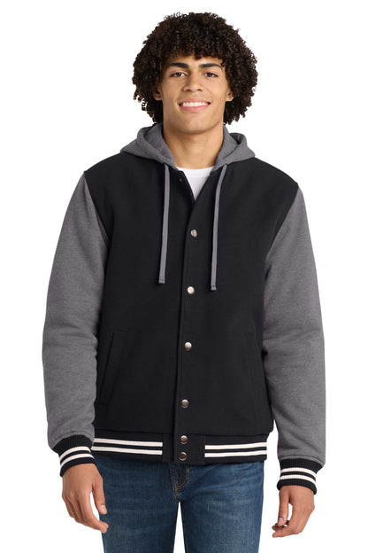 SanMar JST82_blackvintageheather_model_front.jpg