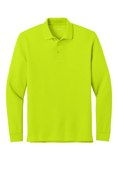 Port Authority Wearever Signature Pique Long Sleeve Polo K200LS