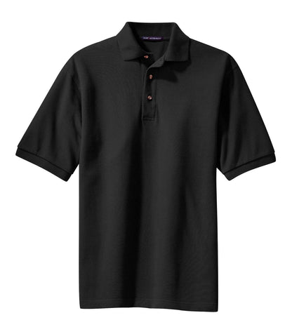 Port Authority Tall Heavyweight Cotton Pique Polo. TLK420
