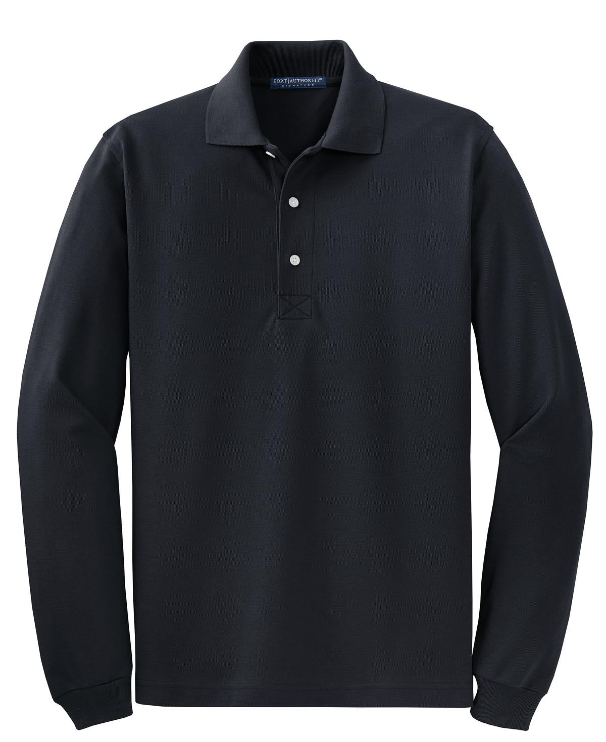 Port Authority Rapid Dry Long Sleeve Polo. K455LS