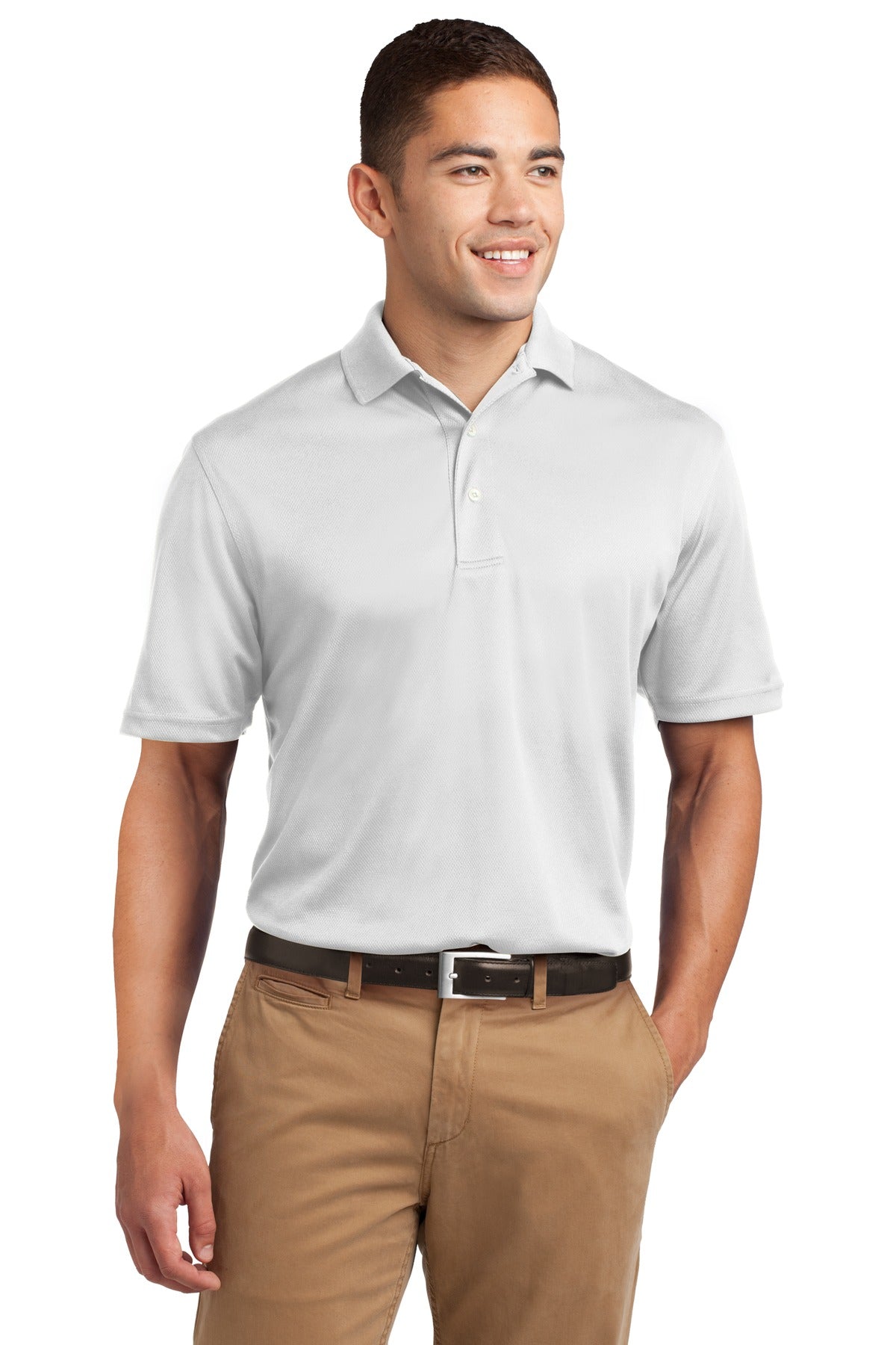 Sport-Tek Dri-Mesh Polo. K469