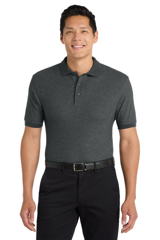 SanMar K500ES_charcoalheathergrey_model_front.jpg
