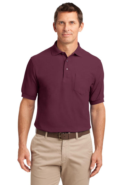 SanMar K500P_burgundy_model_front_072014.jpg