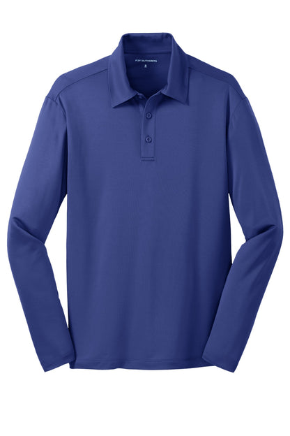 Port Authority Silk Touch Performance Long Sleeve Polo. K540LS