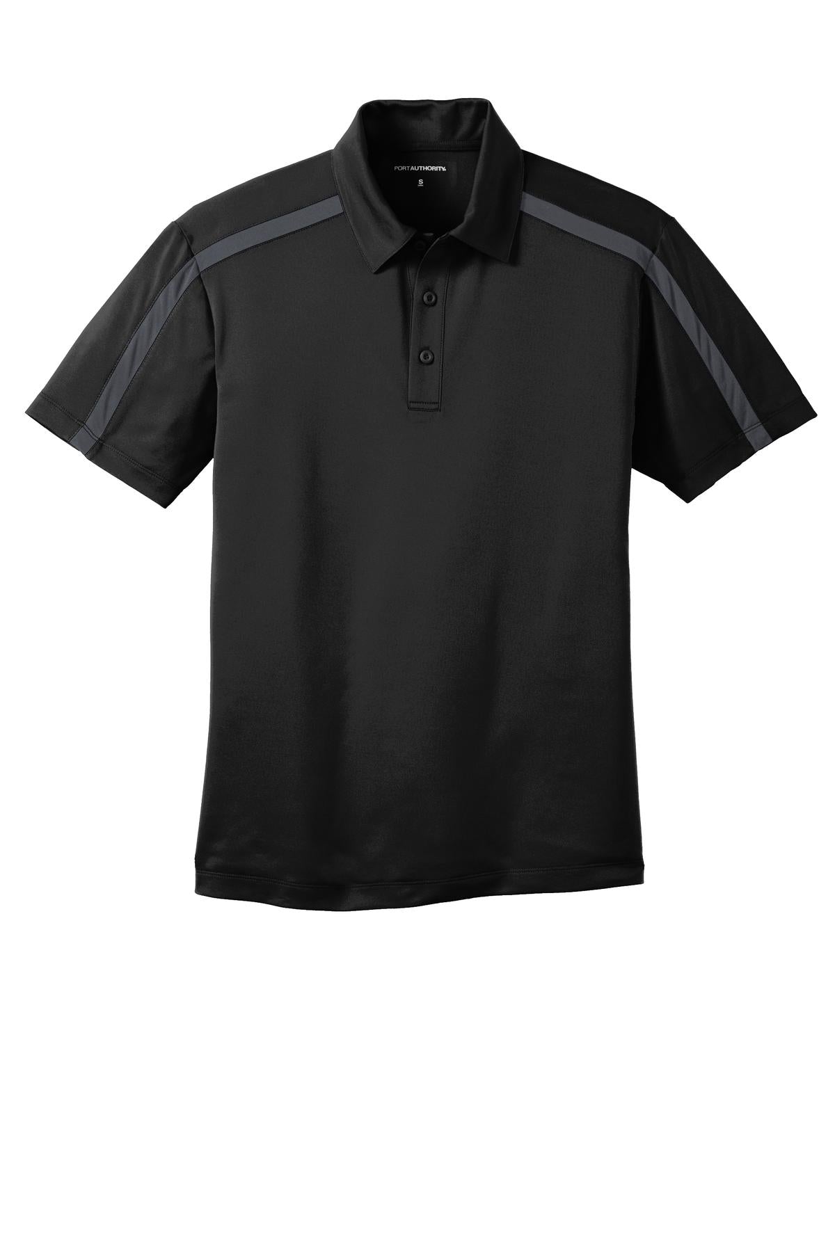 Port Authority Silk Touch Performance Colorblock Stripe Polo. K547