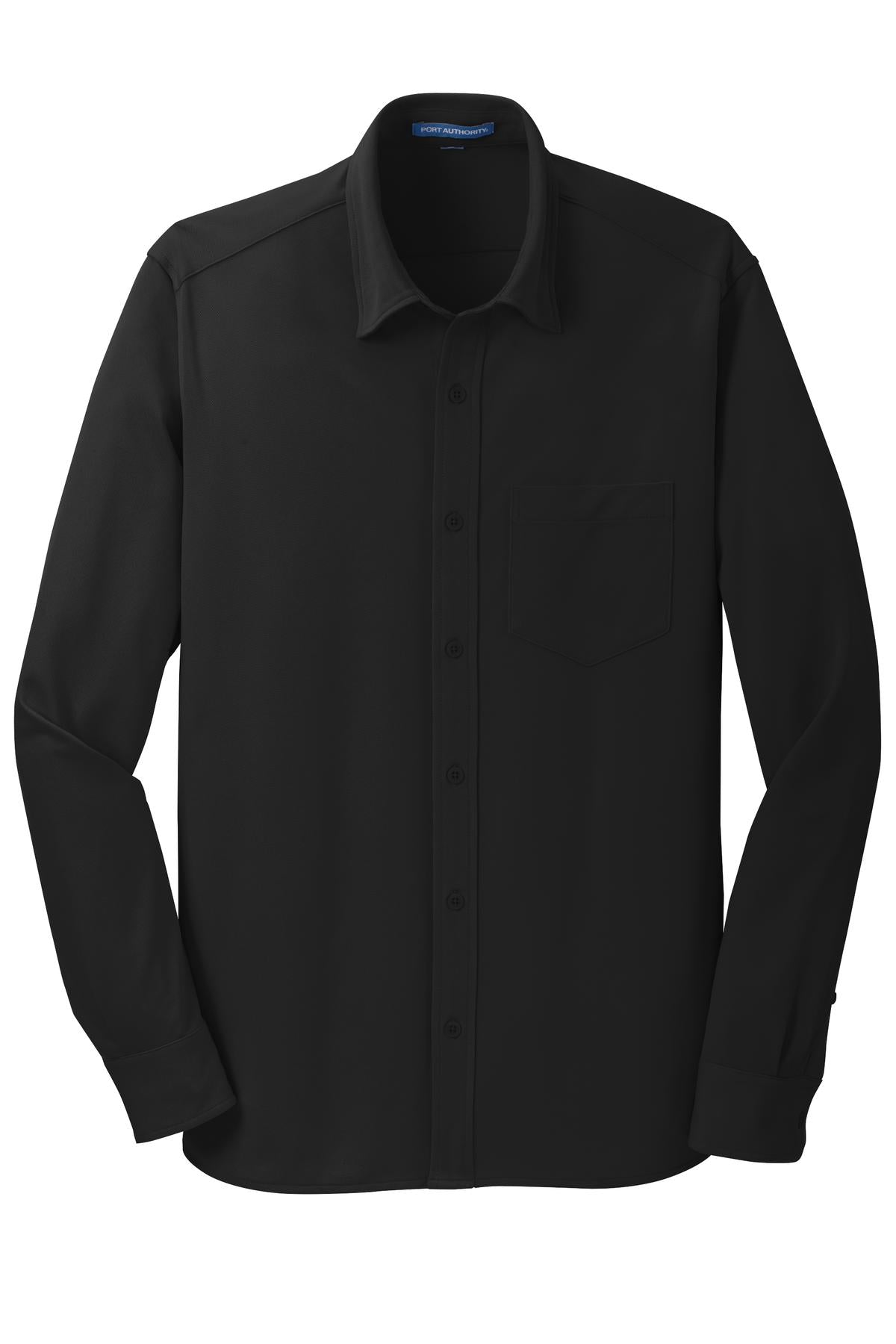 Port Authority Dimension Knit Dress Shirt. K570