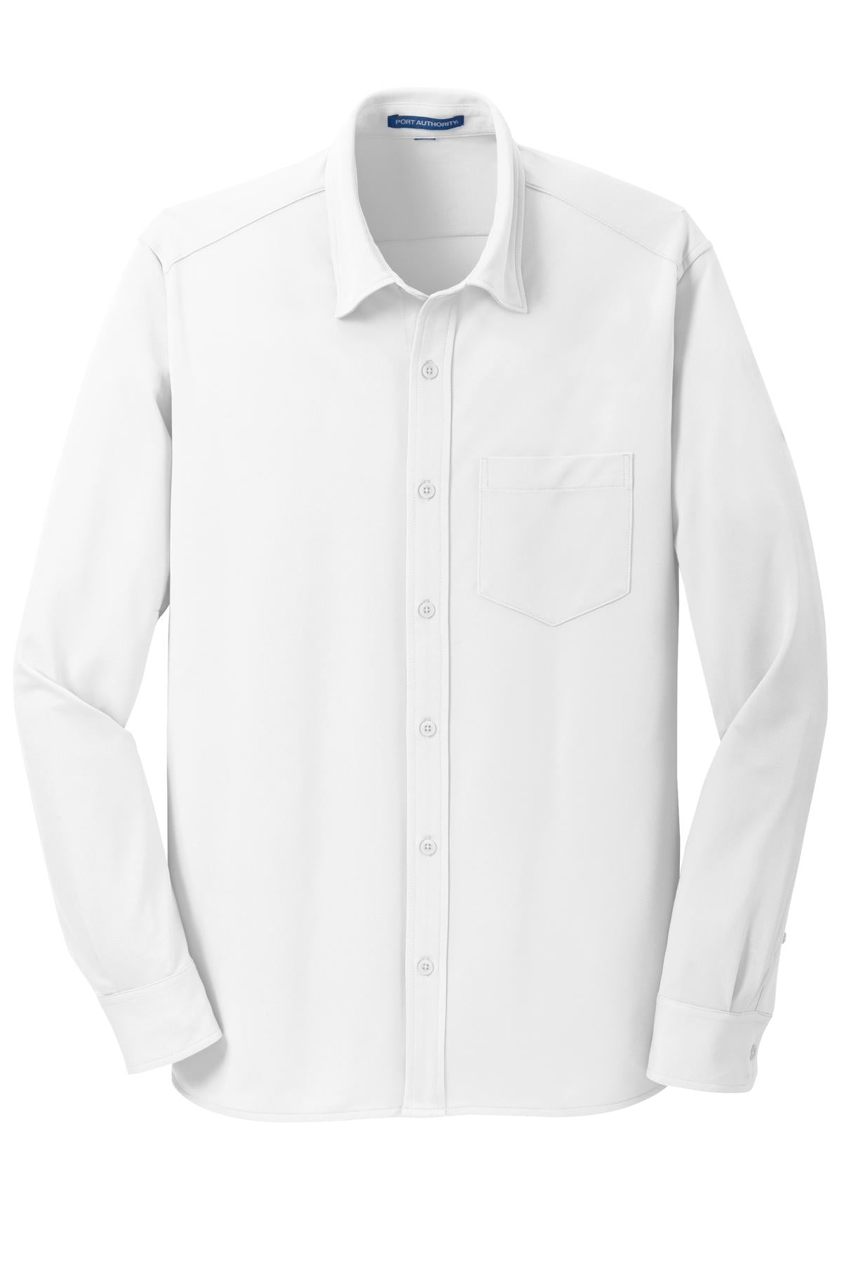 Port Authority Dimension Knit Dress Shirt. K570