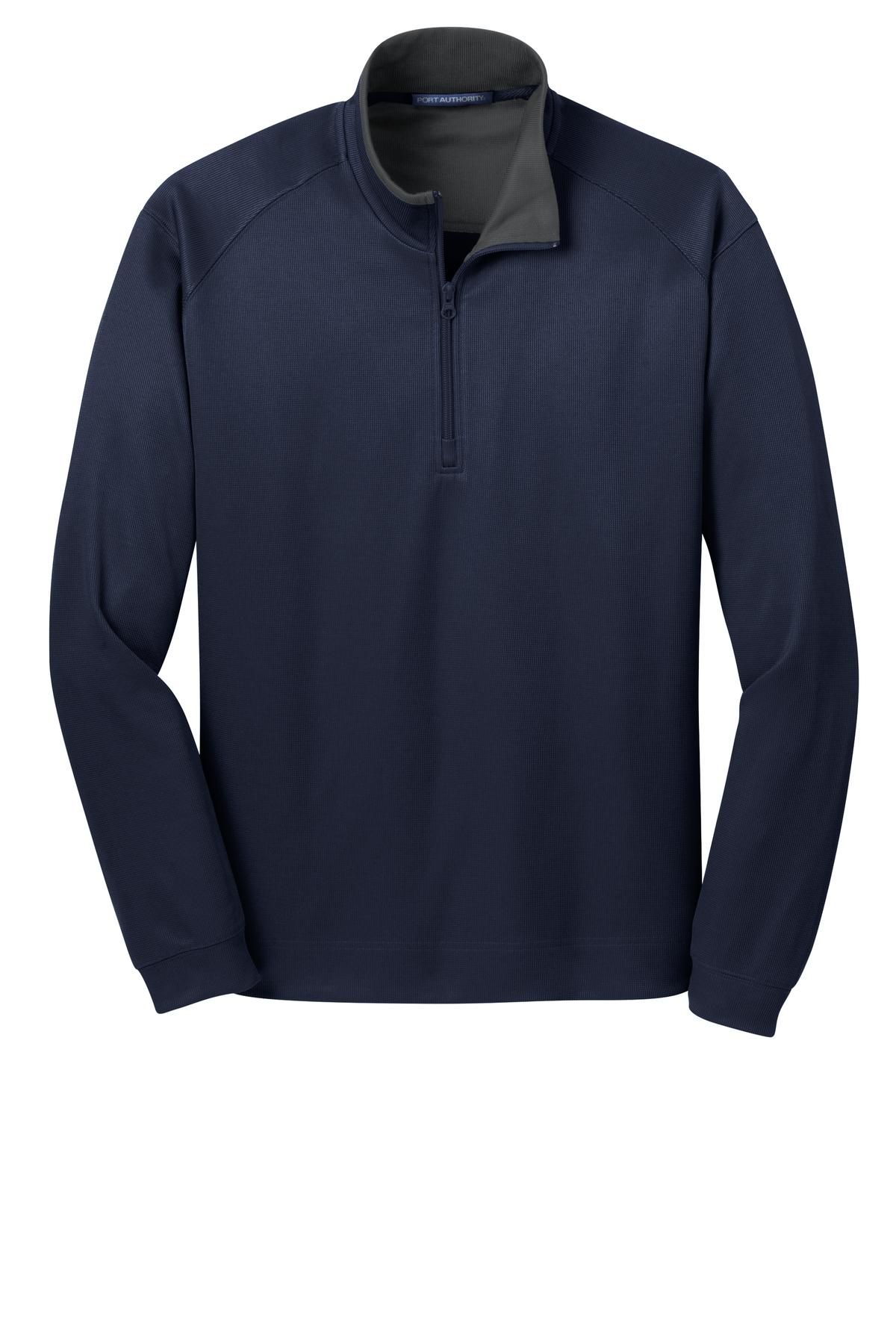 Port Authority Vertical Texture 1/4-Zip Pullover. K805