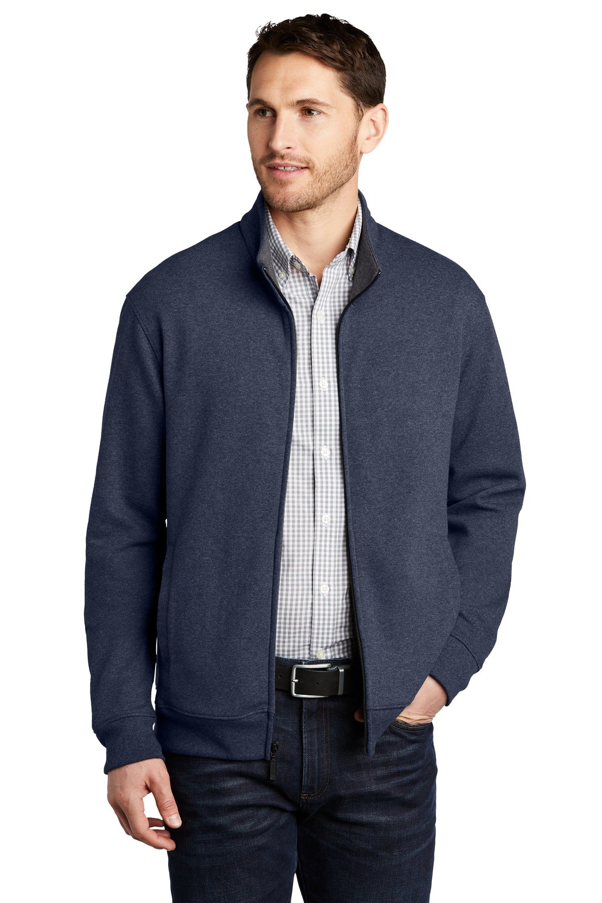 SanMar K809_estateblueheather_model_front.jpg