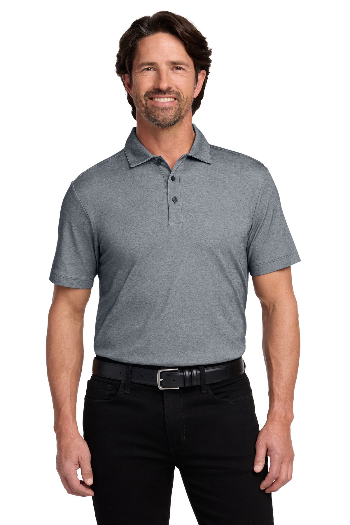 SanMar K830_riverbluenavyheather_model_front.jpg