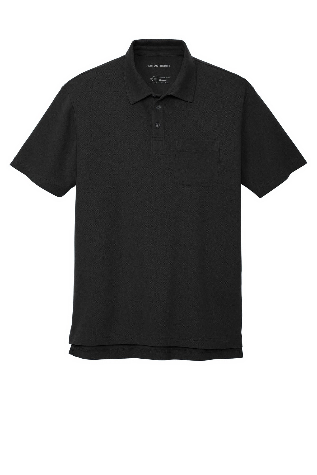 Port Authority C-FREE Cotton Blend Pique Pocket Polo K868