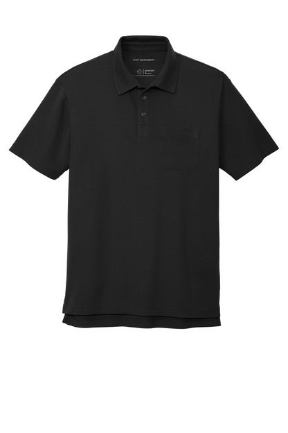 Port Authority C-FREE Cotton Blend Pique Pocket Polo K868