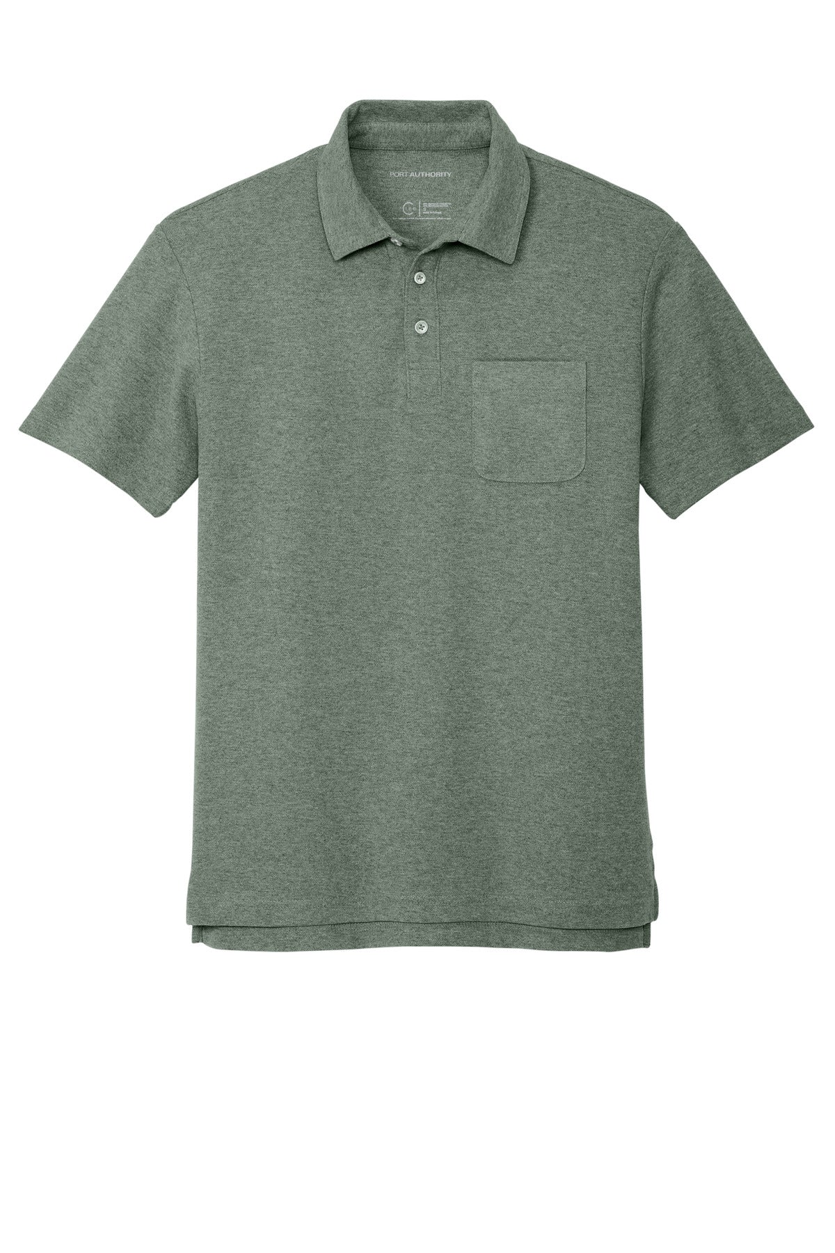 Port Authority C-FREE Cotton Blend Pique Pocket Polo K868