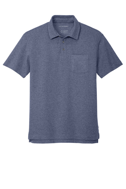 Port Authority C-FREE Cotton Blend Pique Pocket Polo K868