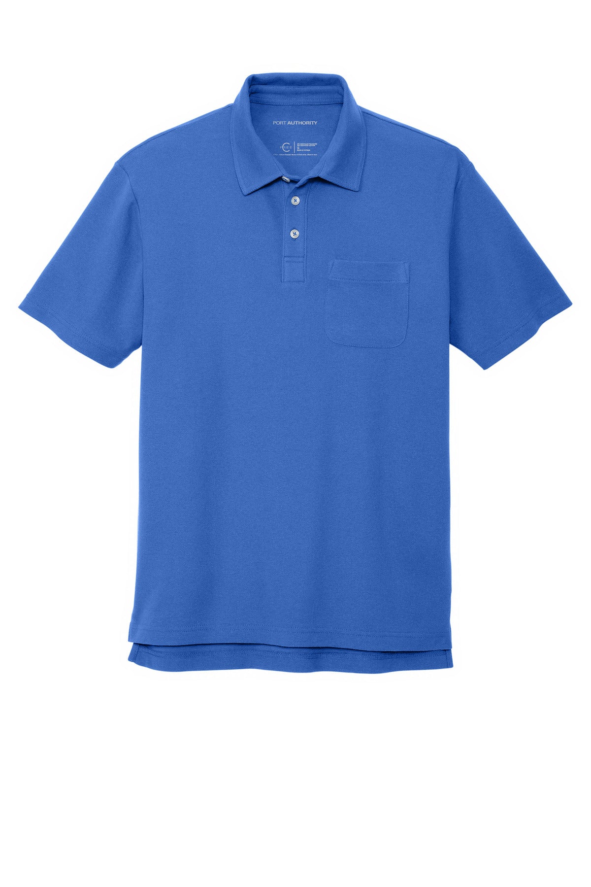 Port Authority C-FREE Cotton Blend Pique Pocket Polo K868
