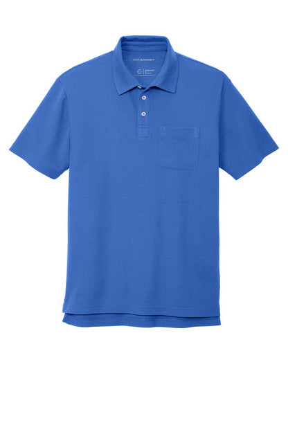 Port Authority C-FREE Cotton Blend Pique Pocket Polo K868