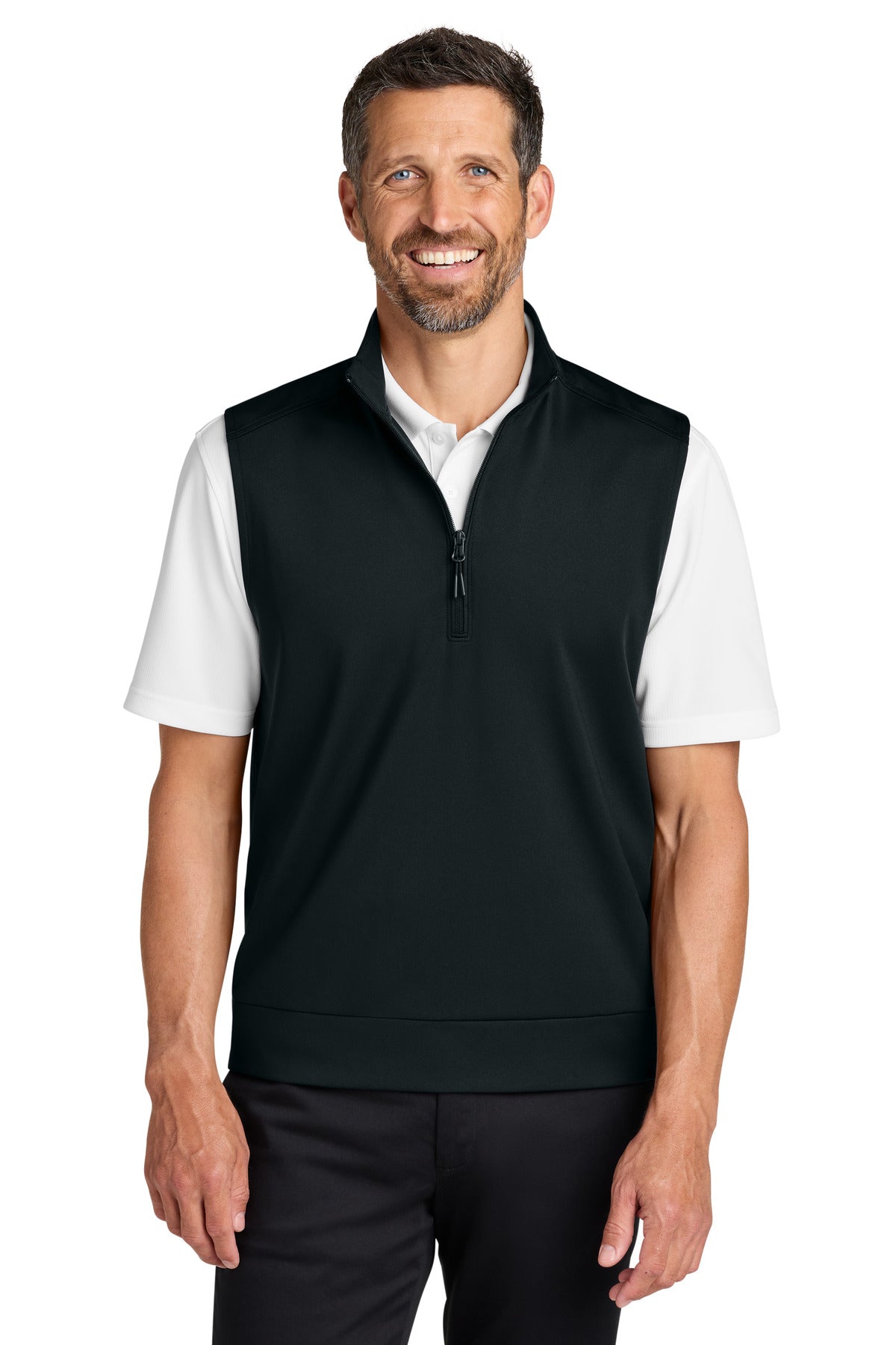 Port Authority C-FREE Double Knit 1/4-Zip Vest K880V – Ink'd Stores
