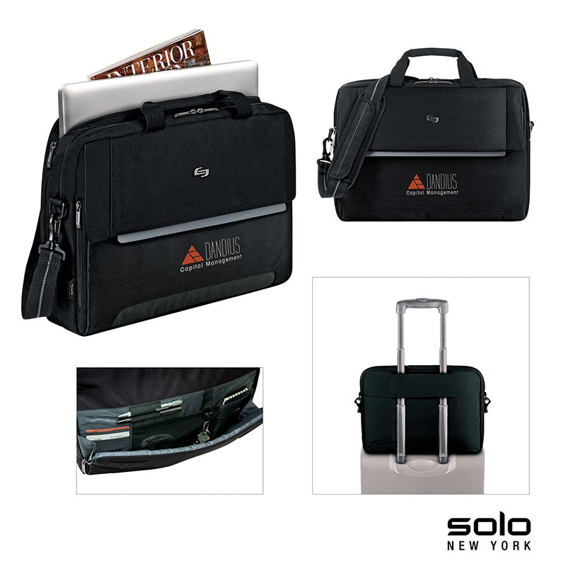 N/A Solo New York Chrysler Briefcase