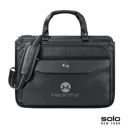 Solo New York Harrison Triple Compartment Briefcase