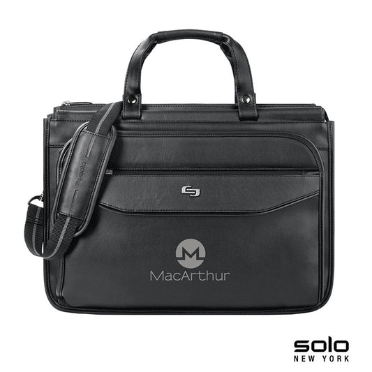 Solo New York Harrison Triple Compartment Briefcase