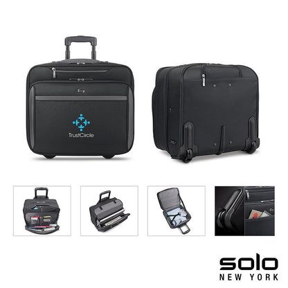 N/A Solo New York West Side Roll Overnighter Case