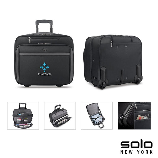 N/A Solo New York West Side Roll Overnighter Case