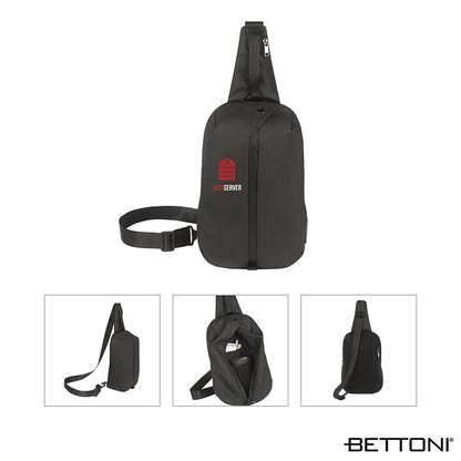 N/A Bettoni® Moda Milano RPET Crossbody Sling