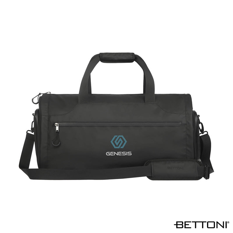 Black Bettoni® Moda Milano RPET Suiter Duffel