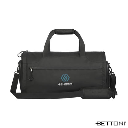 Black Bettoni® Moda Milano RPET Suiter Duffel