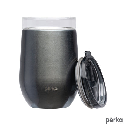 Perka® Taylor 12 oz. Double Wall, Stainless Steel Wine Mug