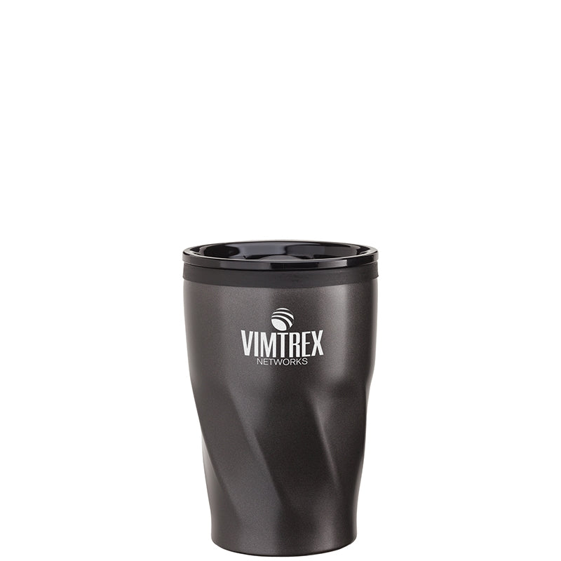 Black Kafé 12 oz. Double Wall Steel/PP Liner Tumbler