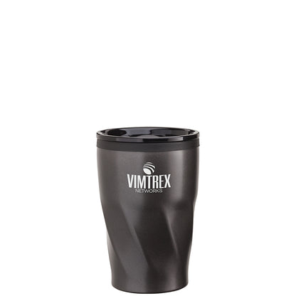 Black Kafé 12 oz. Double Wall Steel/PP Liner Tumbler