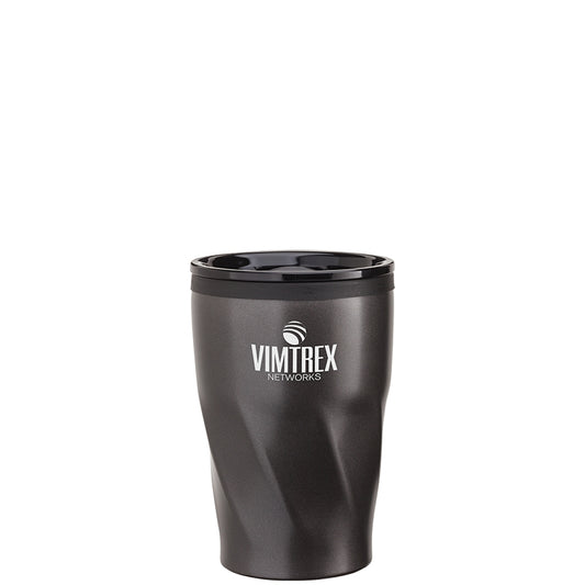Black Kafé 12 oz. Double Wall Steel/PP Liner Tumbler