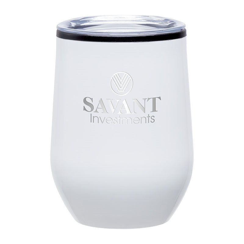 Chianti 12 oz. Double Wall Steel/PP Liner Tumbler