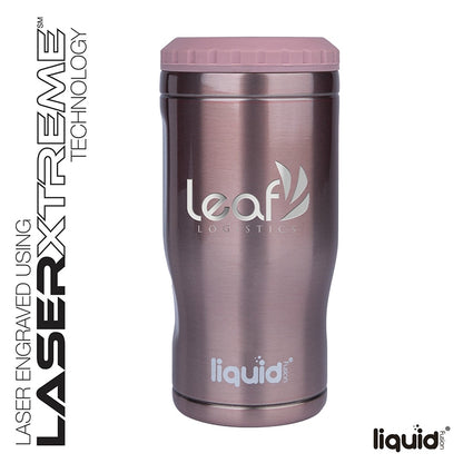 Liquid Fusion® Icy Bev Kooler® 4-In-1 Double Wall Stainless Steel Can Cooler / Tumbler