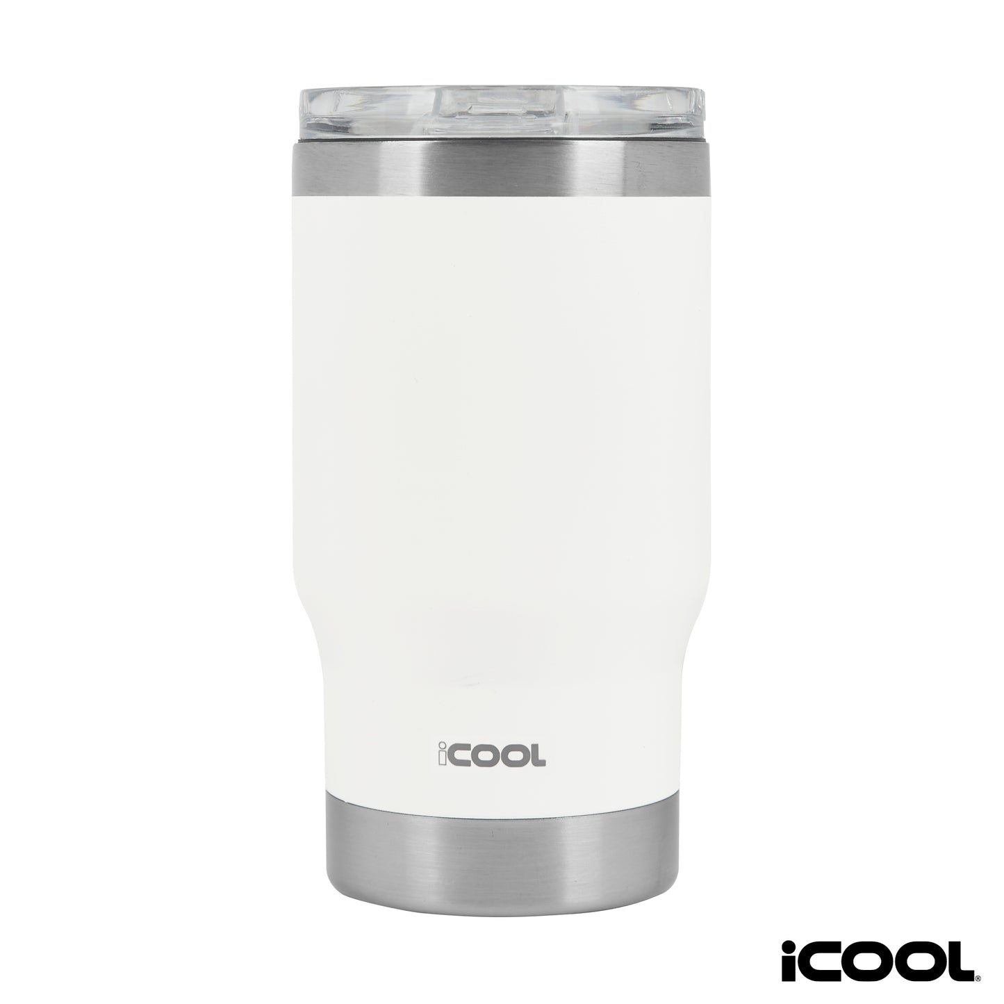iCOOL® Oswego 14 oz. Double Wall Stainless Steel Can Cooler / Tumbler